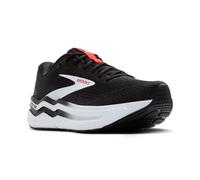 BROOKS Mens Ghost Max 2 Sneaker, Black White Fiery Red, 9 UK
