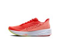 BROOKS Women's Launch 11 Sneaker, Coral/Primrose/White, 6 UK