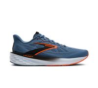 Brooks Men’s Launch 12 Neutral Running Shoe, Moonlight/Black/Orange, 13