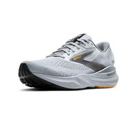 Brooks Men’s Adrenaline GTS 24 Supportive Running Shoe, Alloy/White/Gold Fusion, 7 Narrow