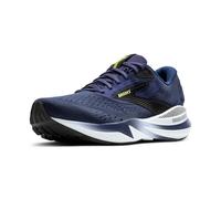 Brooks Men’s Adrenaline GTS 24 Supportive Running Shoe, Peacoat/Black/Sharp Green, 14 Wide