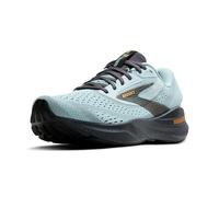 Brooks Men’s Adrenaline GTS 24 Supportive Running Shoe, Winter Sky/Ebony/Orange, 8 UK