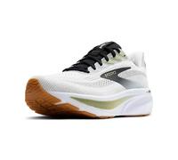 Brooks Men’s Ghost 17 Neutral Running Shoe, White/Black/Tea, 7 UK