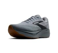 Brooks Men’s Ghost AMP Neutral Running Shoe, Primer/Ebony/Oyster, 8.5
