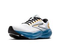 Brooks Men’s Glycerin 21 Neutral Running Shoe, White/Sapphire/Orange, 10.5 UK