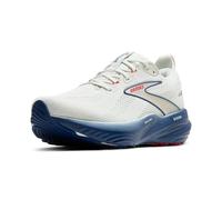 Brooks Men’s Glycerin 22 Neutral Running Shoe, Gray/Navy Peony/Fiery Red, 8.5 UK