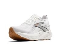 Brooks Men’s Glycerin 22 Neutral Running Shoe, White/Grey/Black, 9.5 UK