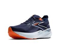Brooks Men’s Glycerin GTS 22 Supportive Running Shoe, Peacoat/Blue Ribbon/Orange, 9 UK