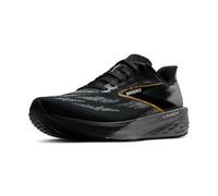 Brooks Men’s Launch 11 Neutral Running Shoe, Black/Grey/Gold, 7 UK