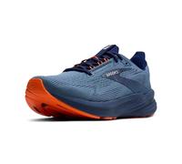 Brooks Men’s Revel 8 Neutral Running & Walking Shoe, Blue/Blue/Orange, 8 UK