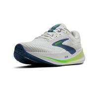 Brooks Men’s Revel Max Neutral Running & Walking Shoe, White/Moonlight/Green Gecko, 8.5 UK