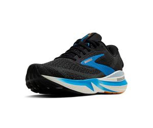 BROOKS Mens Adrenaline Gts 24 Sneaker, Black Ebony Cloissonne, 6.5 UK