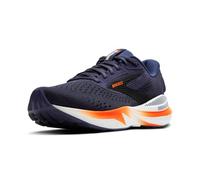 BROOKS Men's Adrenaline GTS 24 Sneaker, Peacoat/Orange/White, 8 UK