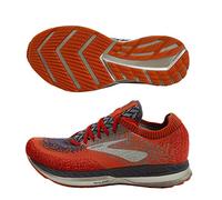 Brooks Men's Bedlam Running Shoes, Multicolour (Red/Orange/Grey 636), 7.5 UK