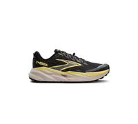Brooks Mens Cascadia 19 Sneaker, Black Yellow Chateau, 11 UK