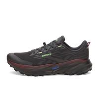 Brooks Men's Cascadia 19 Sneaker Phantom/Rum Raisin/Green UK 7