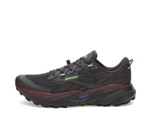 Brooks Men's Cascadia 19 Sneaker Phantom/Rum Raisin/Green UK 7