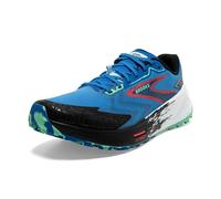 BROOKS Men's Catamount 3 Sneaker, Victoria Blue Black Spring Bud, 7 UK