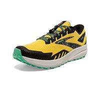 Brooks Divide 4 All Terrain Trail Men's Trainers, Size 9.5 In Mustard Yellow / Black