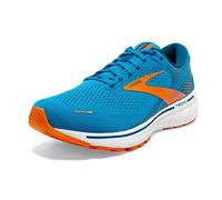Brooks Men's Ghost 14 Running Shoe, Vivid Blue Orange White Lt 01, 10 UK