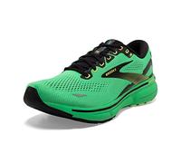 Brooks Men's Ghost 15 Neutral Running Shoe, Green/Black/Sharp Green, 9.5 UK, (110393 1D 360)