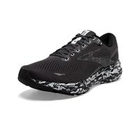 Brooks Men's Ghost 15 Sneaker, Ebony/Black/Oyster, 9 UK
