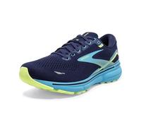 Brooks Men's Ghost 15 Sneaker, Navy/Blue/Green, 9.5 UK