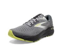 Brooks Men's Ghost 16 Sneaker, Primer/Grey/Lime, 10.5 UK