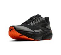 BROOKS Mens Ghost 17 Sneaker, Black Orange, 9 UK