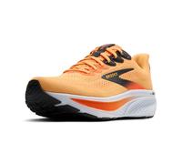 BROOKS Mens Ghost 17 Sneaker, Blazing Orange Yellow Ebony, 9 UK
