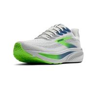 Brooks Mens Ghost 17 Sneaker, Oyster Beacon Blue Gecko, 10 UK
