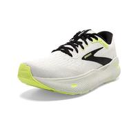 Brooks Men's Ghost Max Sneaker, Grey/Black/Sharp Green, 8 UK