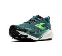 Brooks Men's Ghost Trail, Versatile Off-Road Running Shoe for Rugged Terrain - Atlantic Deep/Black/Green - 15 Medium
