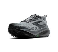 Brooks Men's Ghost Trail, Versatile Off-Road Running Shoe for Rugged Terrain - Gray/Gray/Blackened Pearl - 12 Wide