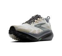 Brooks Men's Ghost Trail, Versatile Off-Road Running Shoe for Rugged Terrain - Gray/Gray/Bleached Sand - 10 Medium