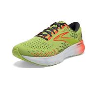 Brooks Men's Glycerin 20 Neutral Running Shoe, Lime/Red/Ebony, 11.5 UK