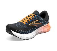 Brooks Men's Glycerin 20 Running Shoe, Black Classic Blue Orange, 7.5 UK
