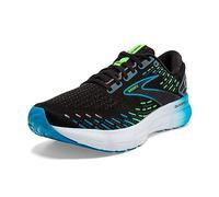 Brooks Men's Glycerin 20 Running Shoe, Black Hawaiian Ocean Green, 8 UK