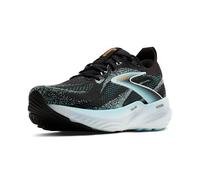Brooks Men's Glycerin 22 Sneaker, Black Atomizer Blazing Orange, 11 UK