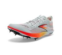 BROOKS Men's Hyperion Elite LD Sneaker, Illusion Blue/Coral/Orange, 8 UK