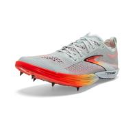 BROOKS Men's Hyperion Elite MD Sneaker, Illusion Blue Coral Orange, 7 UK