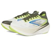 Brooks Men's Hyperion Max 3 Sneaker, Blanc/Acid Lime/Blue, 6 UK