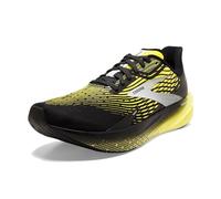 Brooks Men's Hyperion Max Sneaker, Black/Blazing Yellow/White, 12 UK