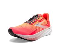 BROOKS Men's Hyperion Max Sneaker, Fiery Coral/Orange Pop/Blue, 9.5 UK
