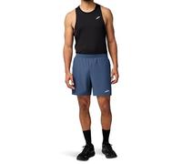 Brooks Men's Journey 7" 2-in-1 Shorts, Blue Slate, Medium