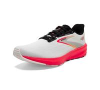 BROOKS Men's Launch 10 Sneaker, Blue/Black/Fiery Coral, 12 UK