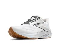 BROOKS Men's Launch 11 Sneaker, White Grey Black, UK