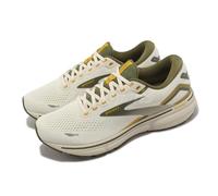 Brooks Men's Levitate 4 Running Shoes - Black, Gray/Green/Daylilly, 7