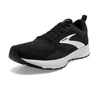 Brooks Men's Revel 5 Running Shoe, Black Grey White, 9 UK