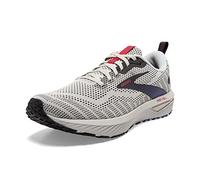 BROOKS Men's Revel 6 Sneaker, Dawn Blue/Cayenne/Nine Iron, 10 UK